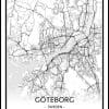 Map of Gothenburg nr.1