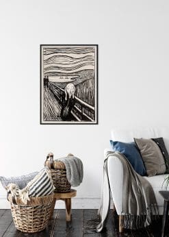 The Scream Expressionist Lithograph