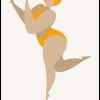 Dancing Queen Yellow by Kubistika