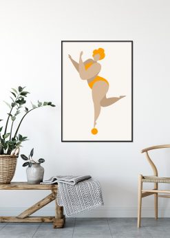 Dancing Queen Yellow by Kubistika
