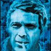 Steve McQueen Blue by Didier Chastan